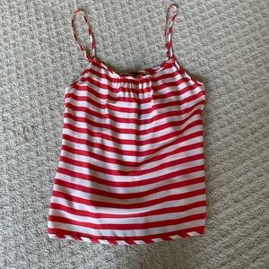 Juicy Couture Red Striped Cami